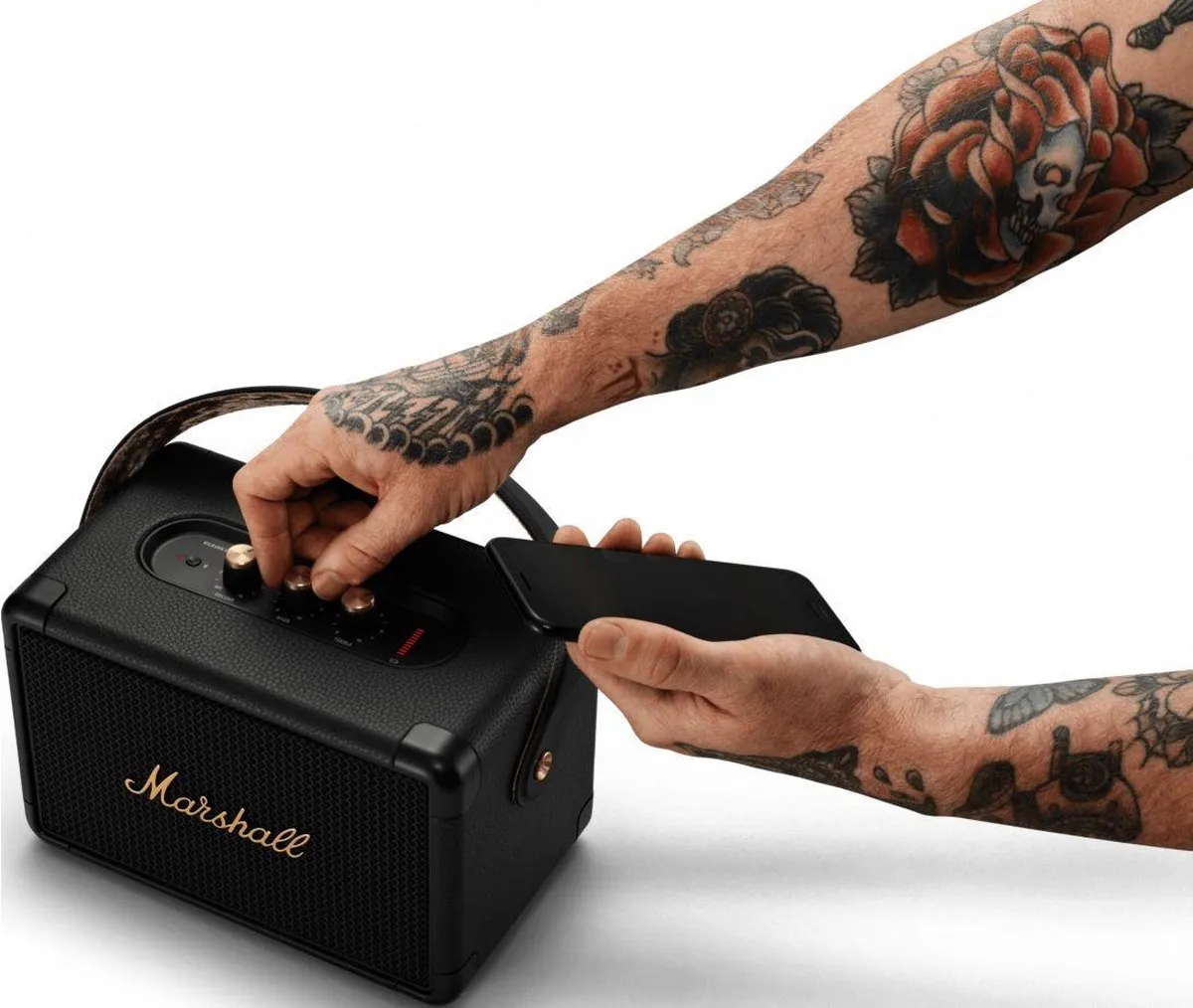 Marshall Kilburn II Bluetooth Speaker - Zwart Metaal - afbeelding 6 van 6