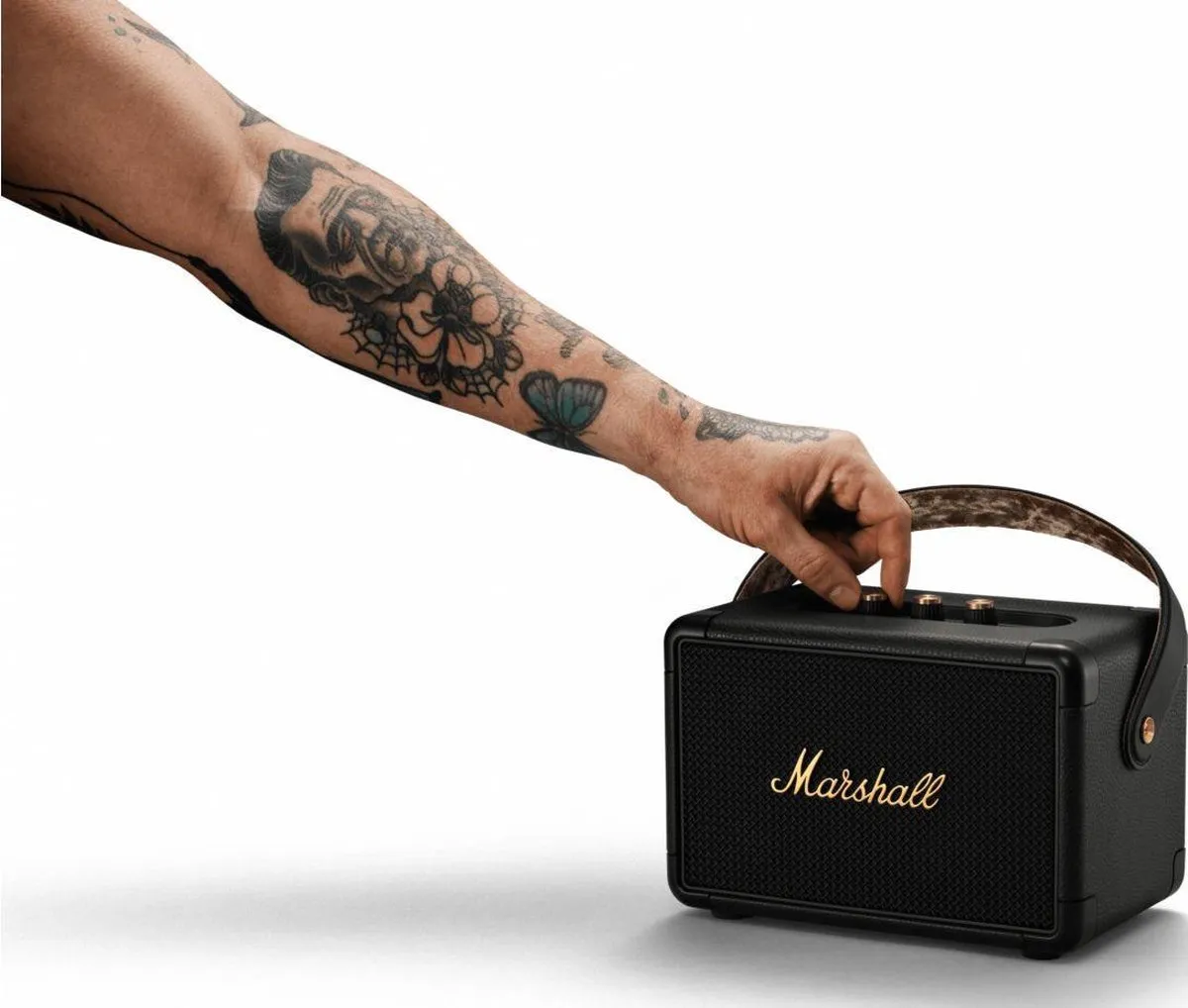 Marshall Kilburn II Bluetooth Speaker - Zwart Metaal