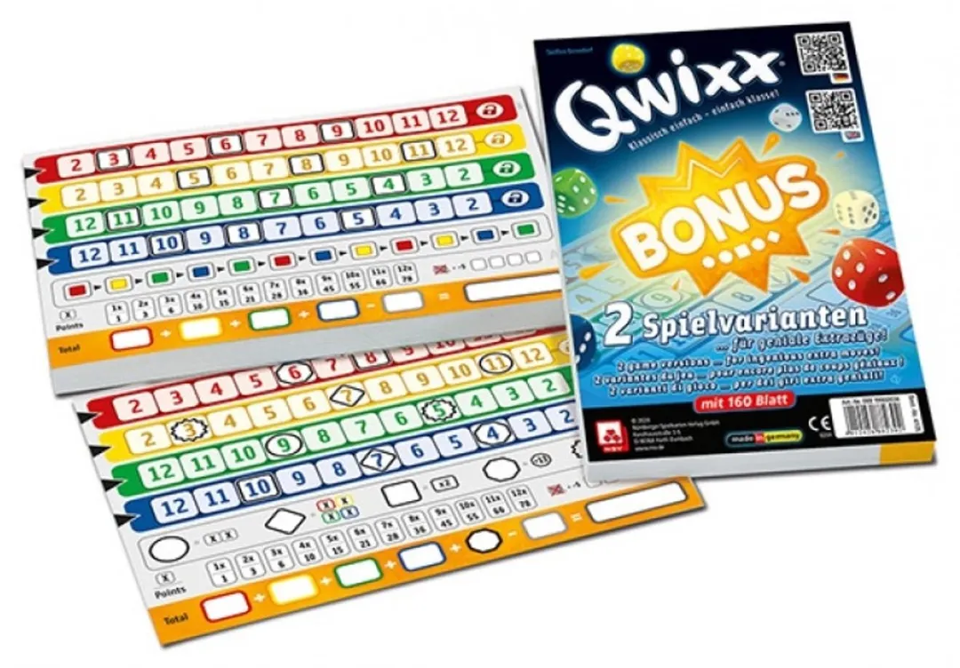 White Goblin Games Qwixx Bonus Dobbelspel - Uitbreiding WGG2011