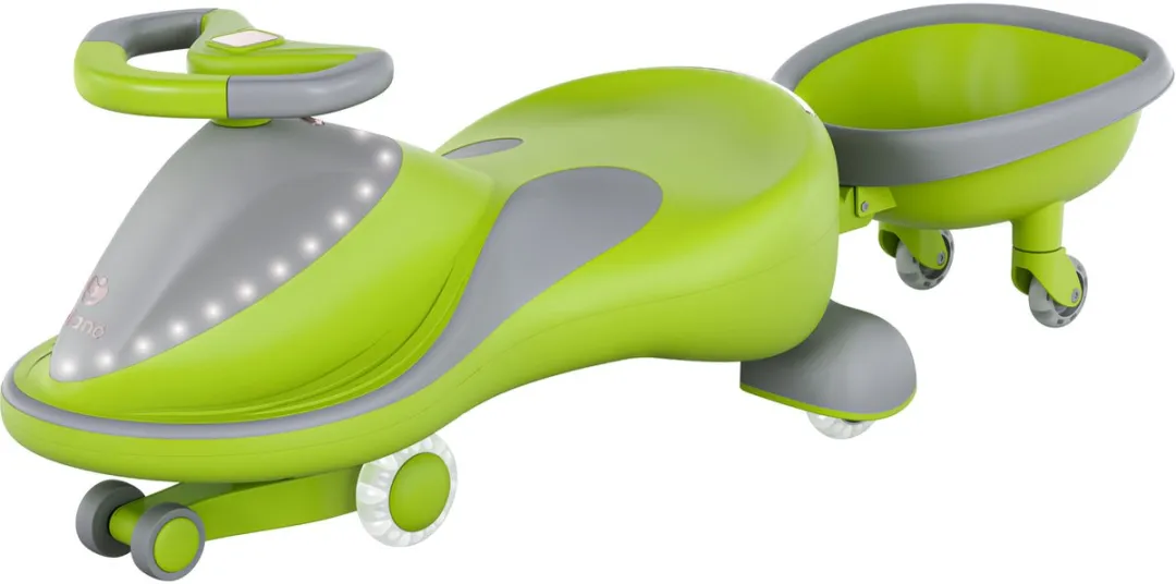 Tulano Wiggle Car Focus 55 Loopauto - Groen