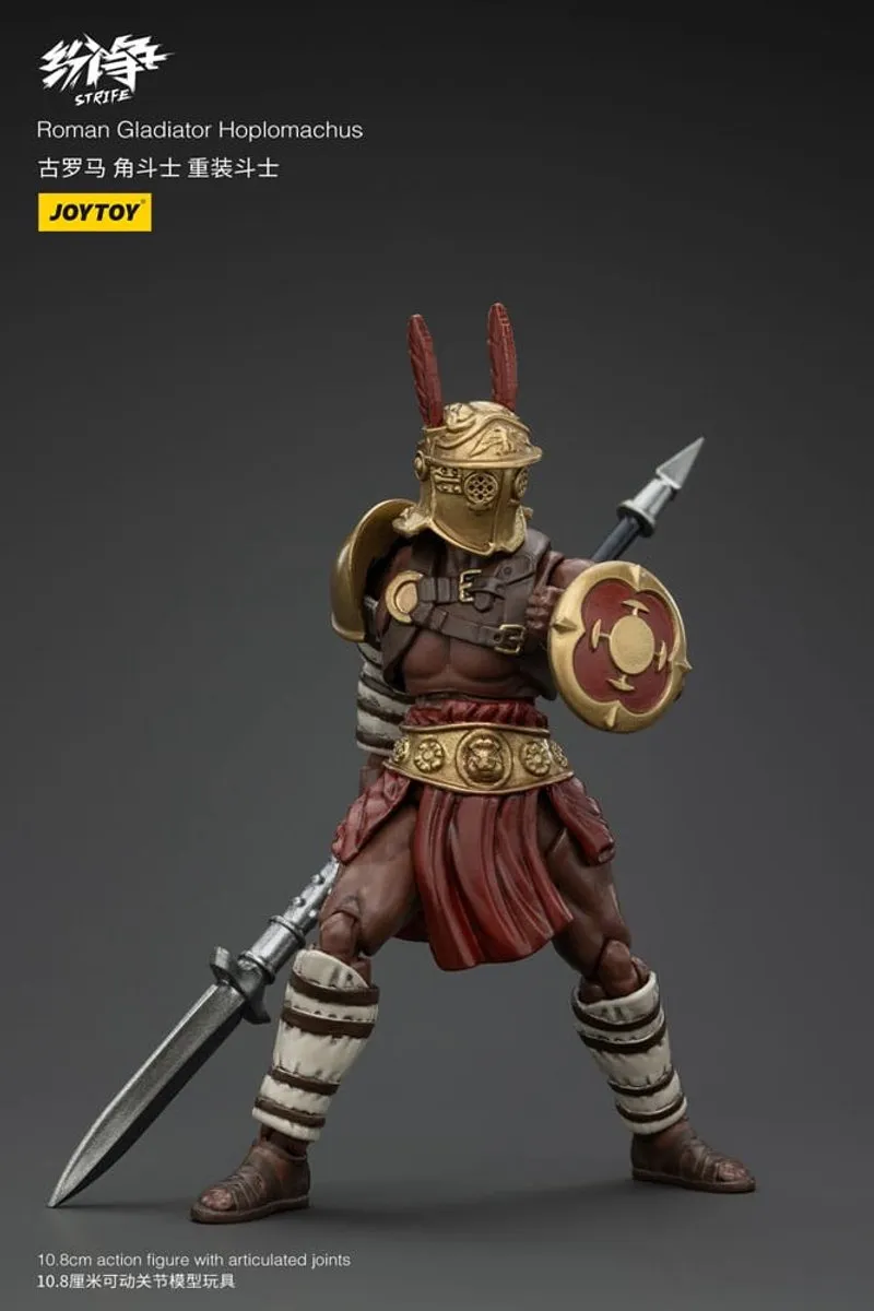 Joy Toy Strife Action Figure JT00539 Roman Gladiator Hoplomachus 11cm - Multi