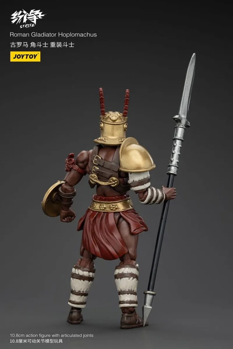 Joy Toy Strife Action Figure JT00539 Roman Gladiator Hoplomachus 11cm - Multi