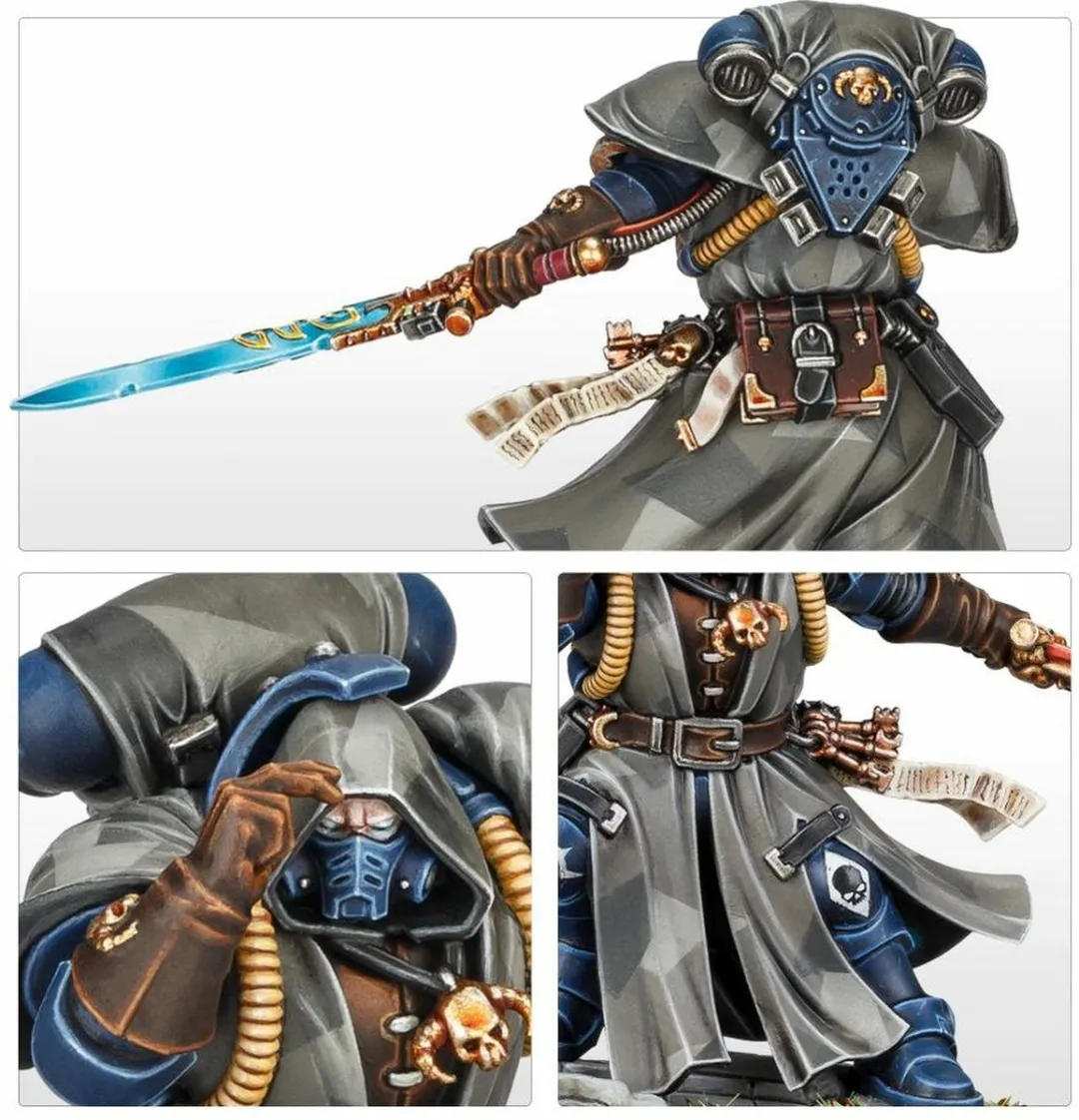 Games Workshop Space Marines Primaris Librarian in Phobos Armour