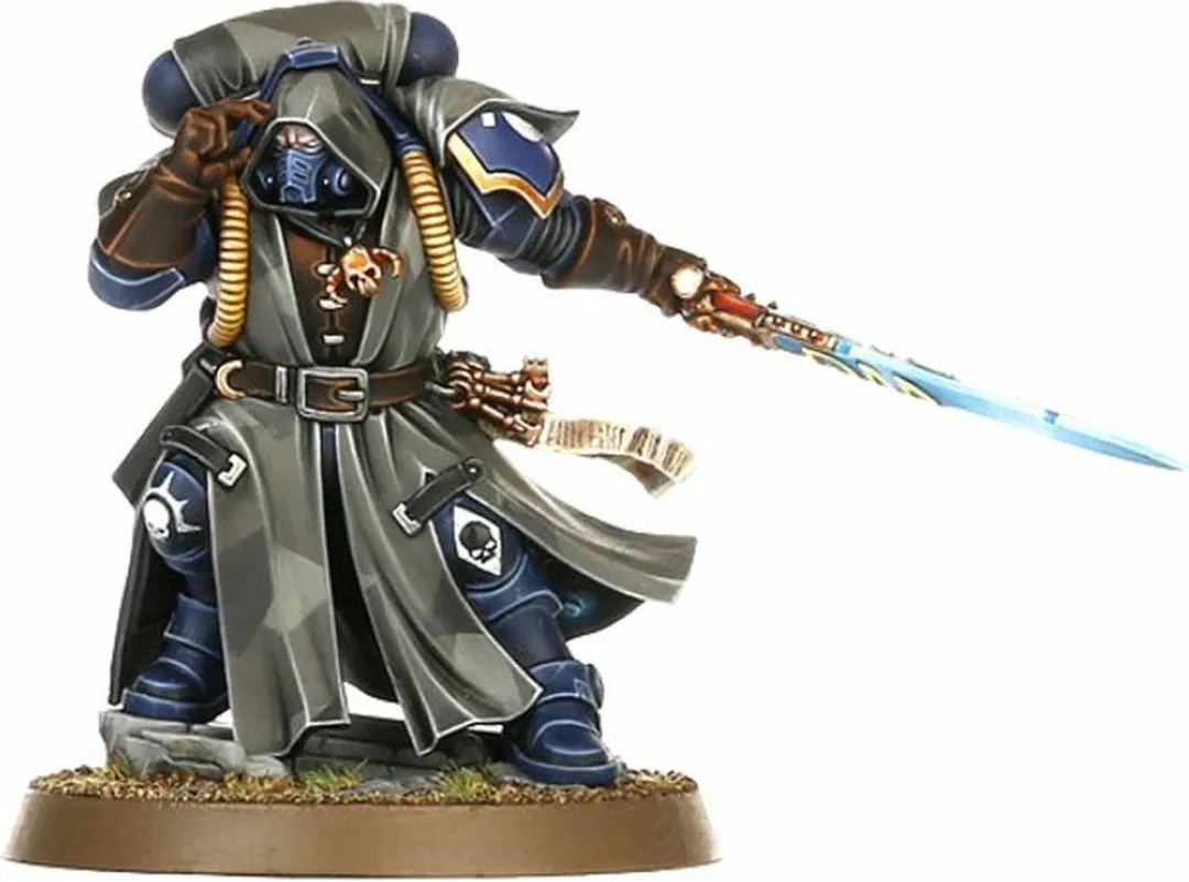 Games Workshop Space Marines Primaris Librarian in Phobos Armour