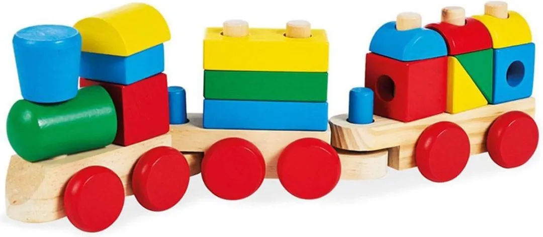 Pinolino Houten Stapeltrein