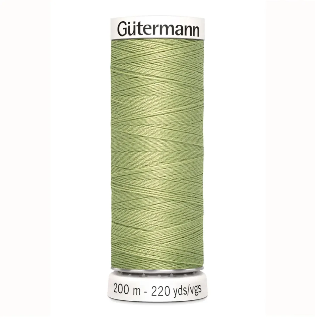Gutermann Polyester Naaigaren 200m - Groen - afbeelding 5 van 5