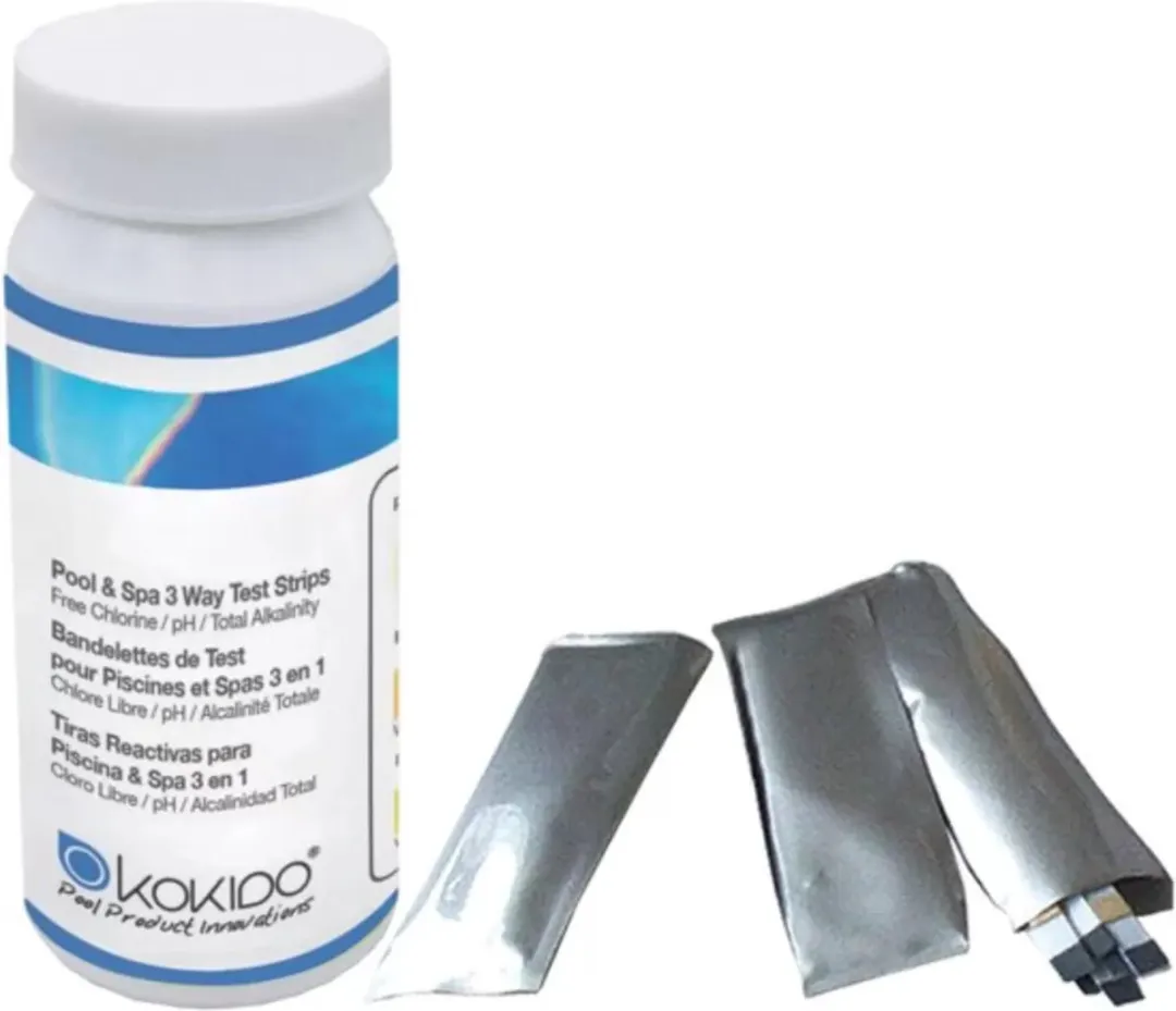 Kokido K11381 3-in-1 Teststrips - Multicolor
