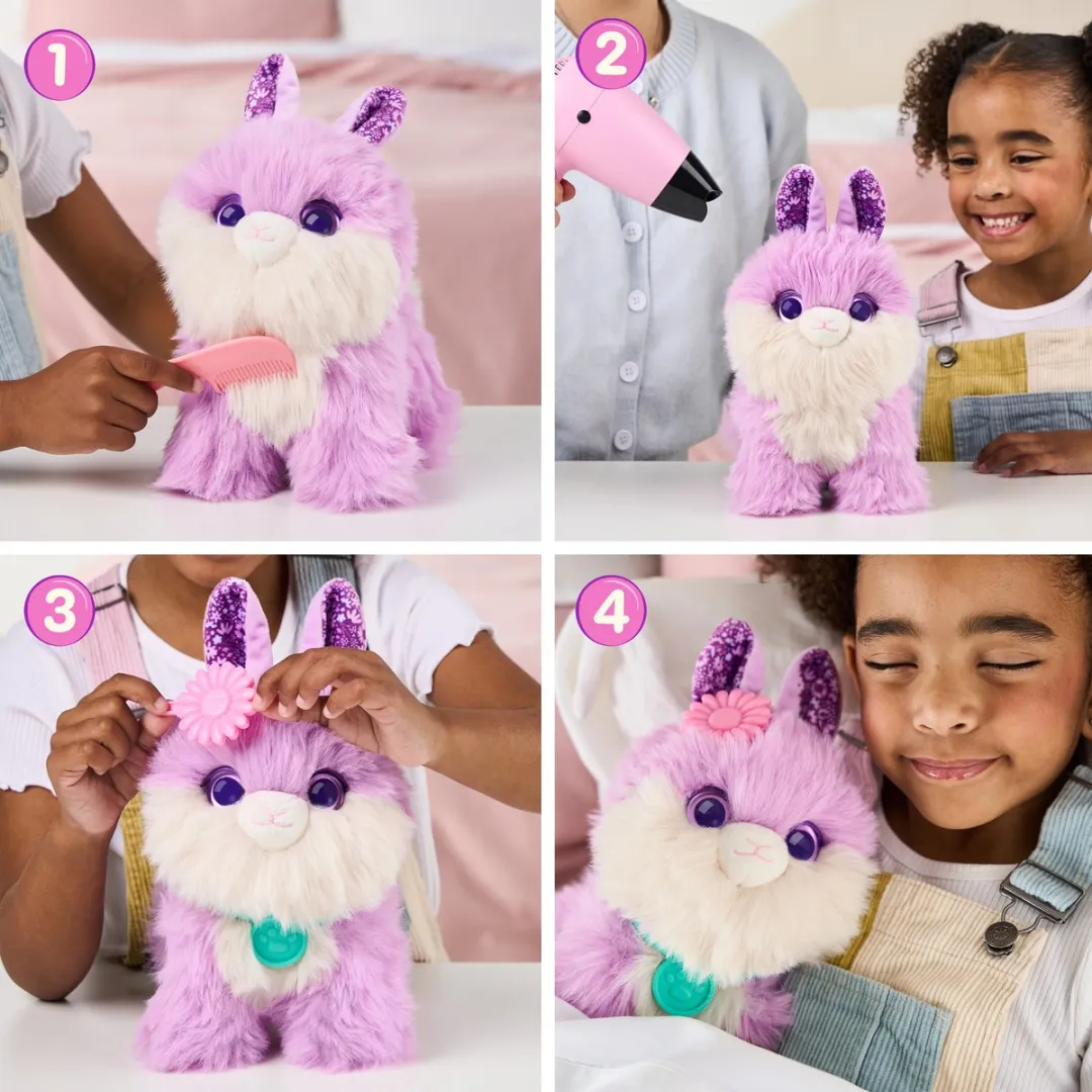 Moose Toys Scruff a Luvs Konijntje - Paars