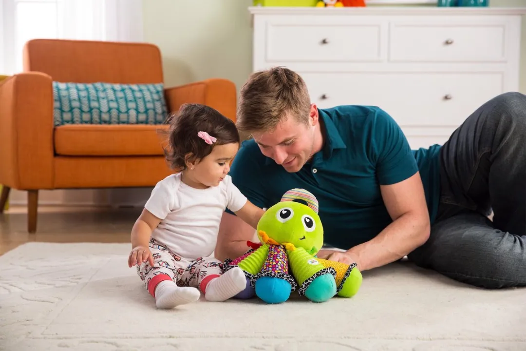 Lamaze Octotunes Knuffel Muziek Lichtgroen