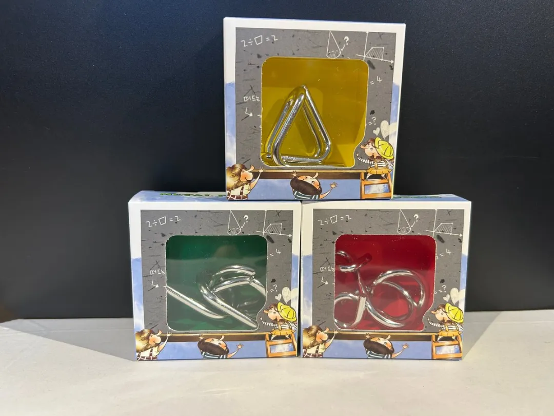 Johntoy Metalen Puzzels Set 2