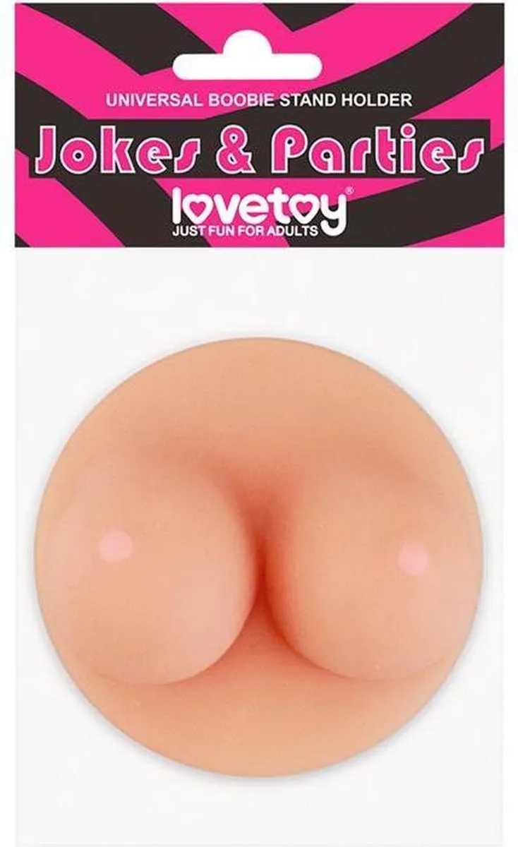 Lovetoy Boobie Stand Holder - Universele party accessoire van siliconen