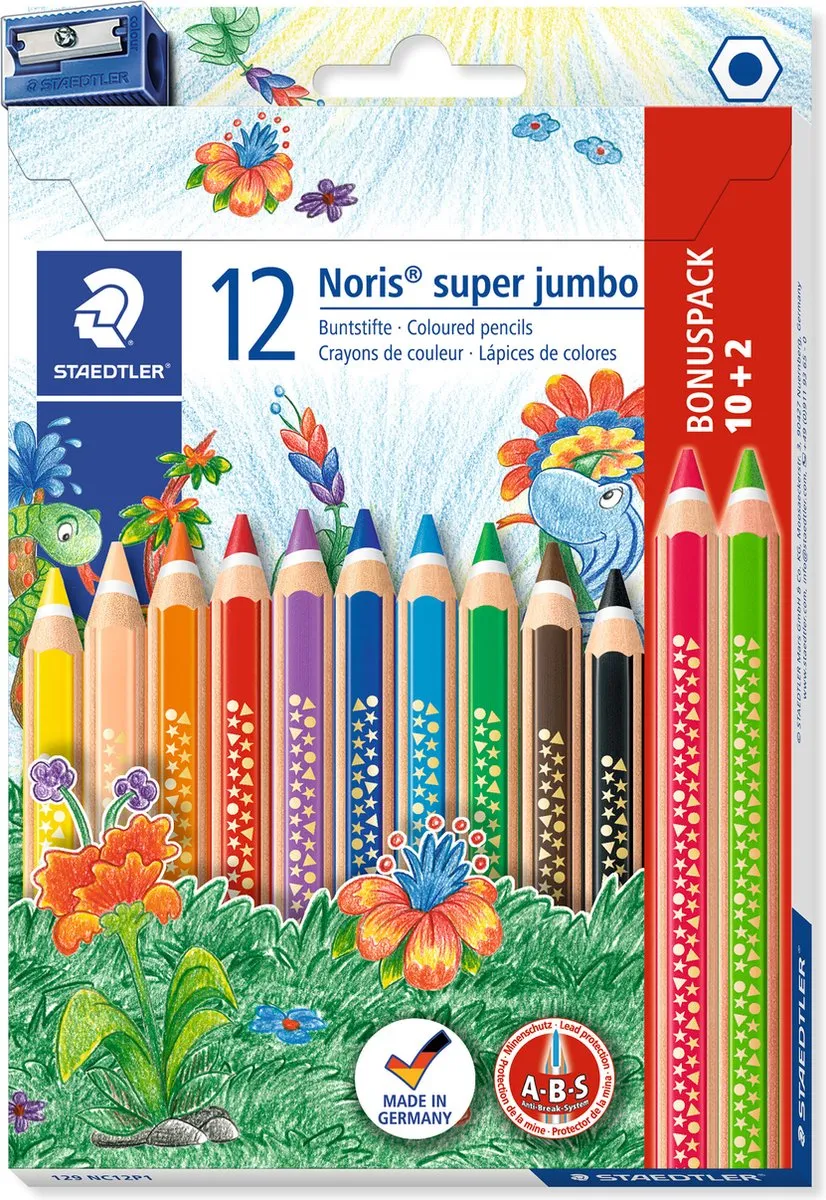 STAEDTLER Noris Super Jumbo Kleurpotlood