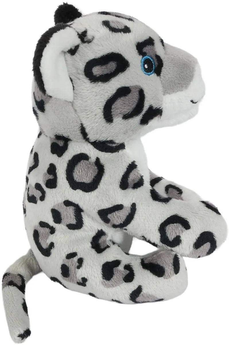 PIA Soft Toys Sneeuwluipaard Knuffel - 13cm - Crème/Bruin/Zwart