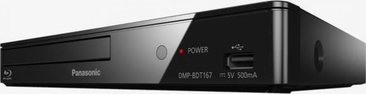 Panasonic DMP-BDT167EG Blu-rayspeler - Zwart - afbeelding 6 van 6