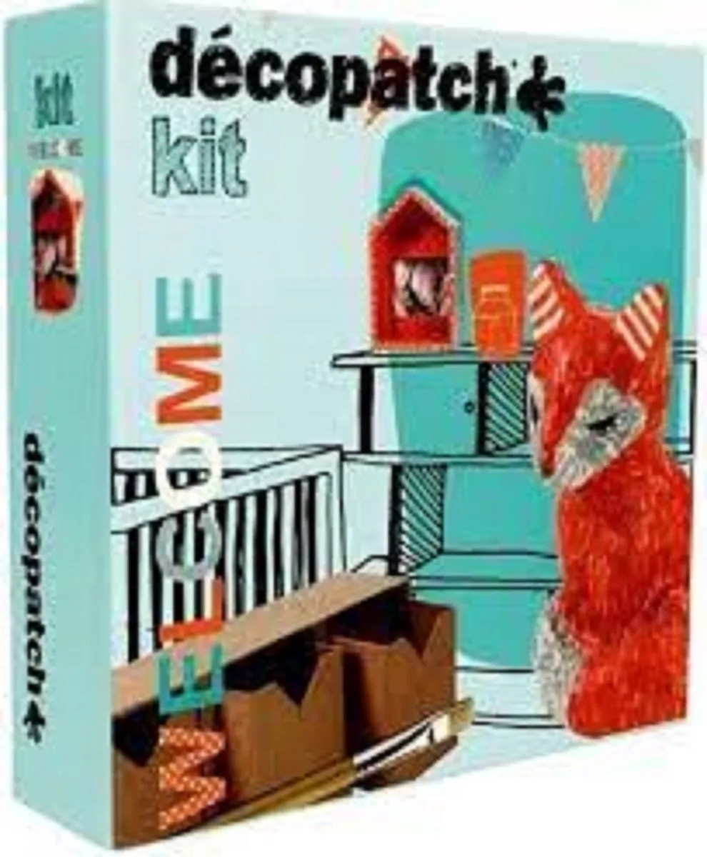 Decopatch Welcome Kit Fotokader Kat Slinger Doosjes