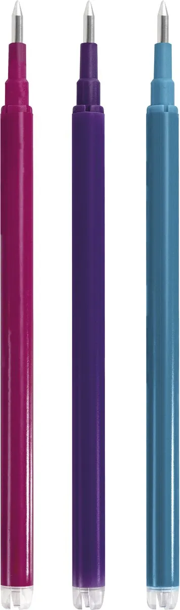 Eberhard Faber gelpen - navulling - 3 kleuren op blisterkaart - EF-582154