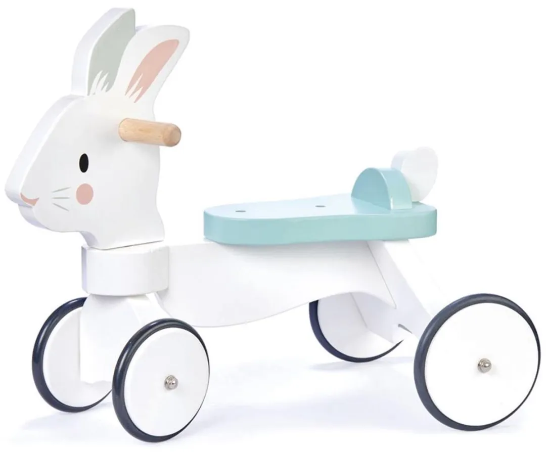 Tender Leaf Toys Loopfiets 4 Wielen - Wit