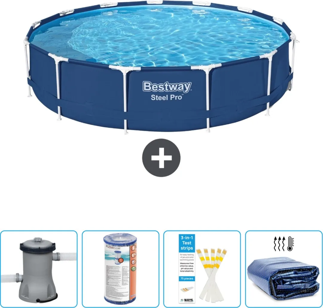 Bestway Steel Pro Zwembad 396x84cm