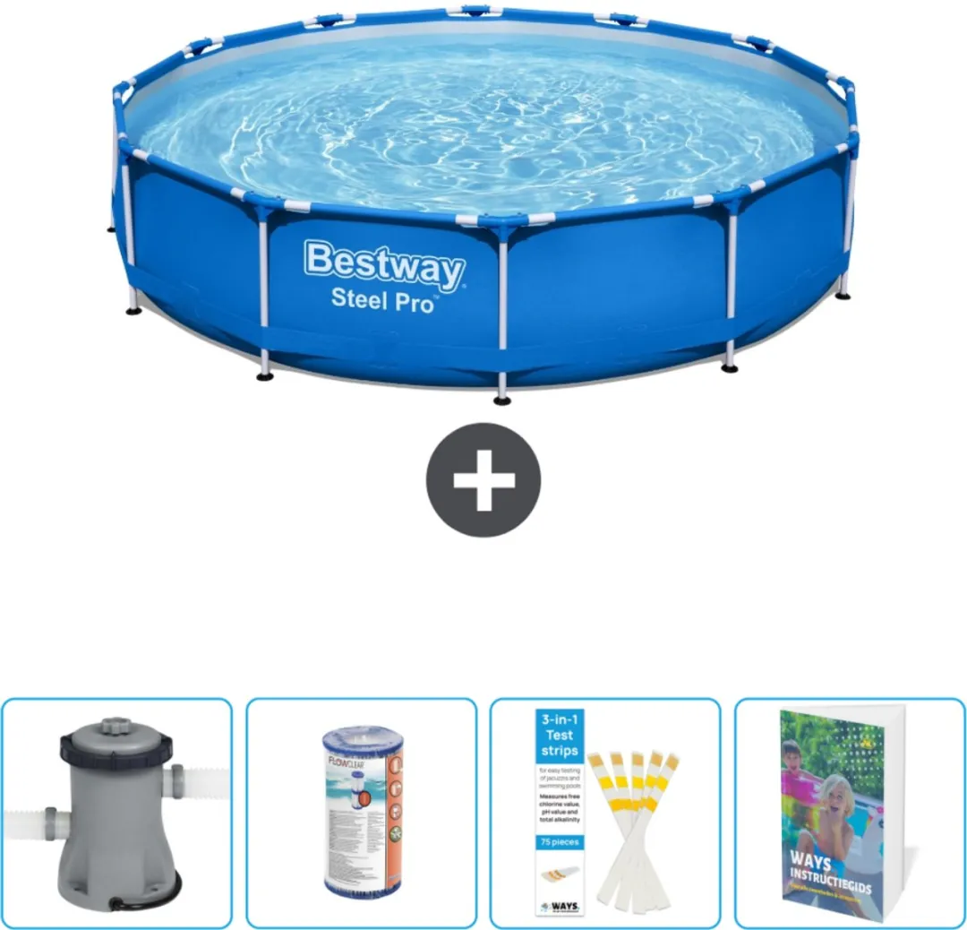 Bestway Steel Pro Zwembad 366x76cm
