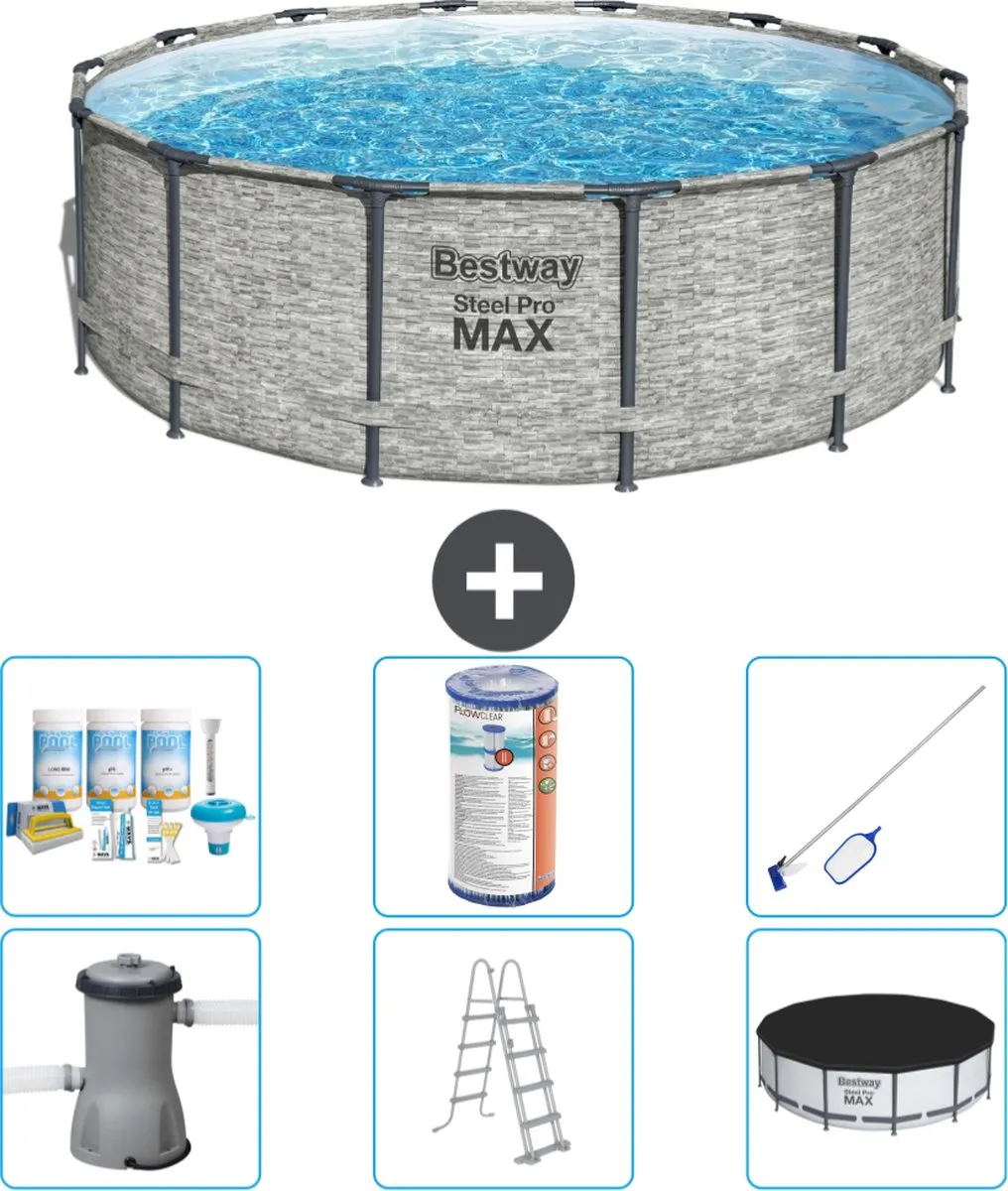 Bestway Steel Pro MAX Zwembad 427x122cm