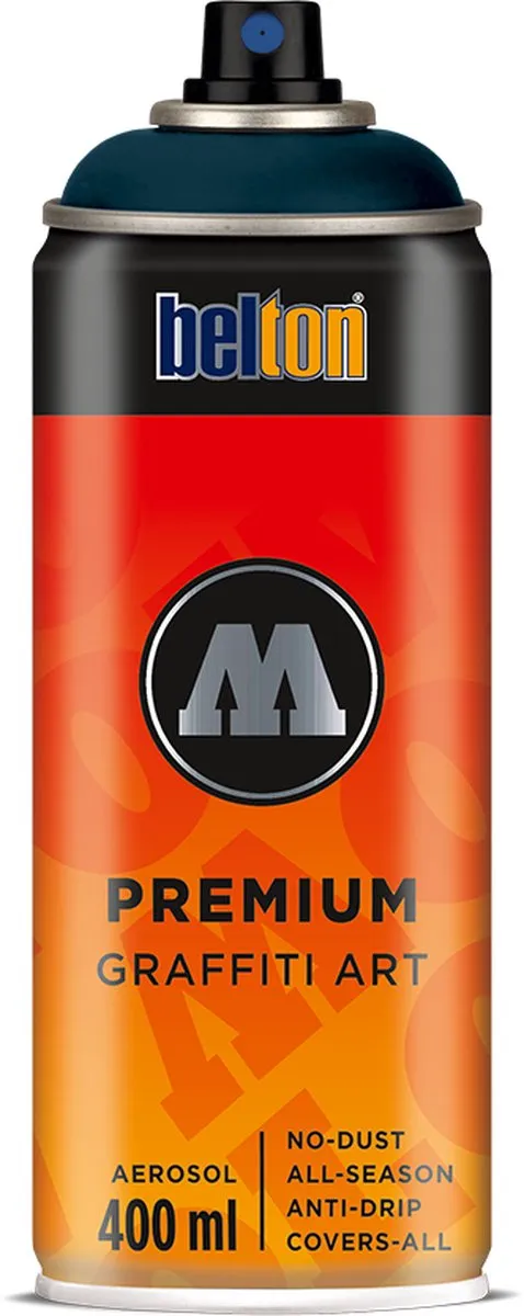 Molotow - Belton Premium 400ml Spray Can Deep-Sea Blue Dark