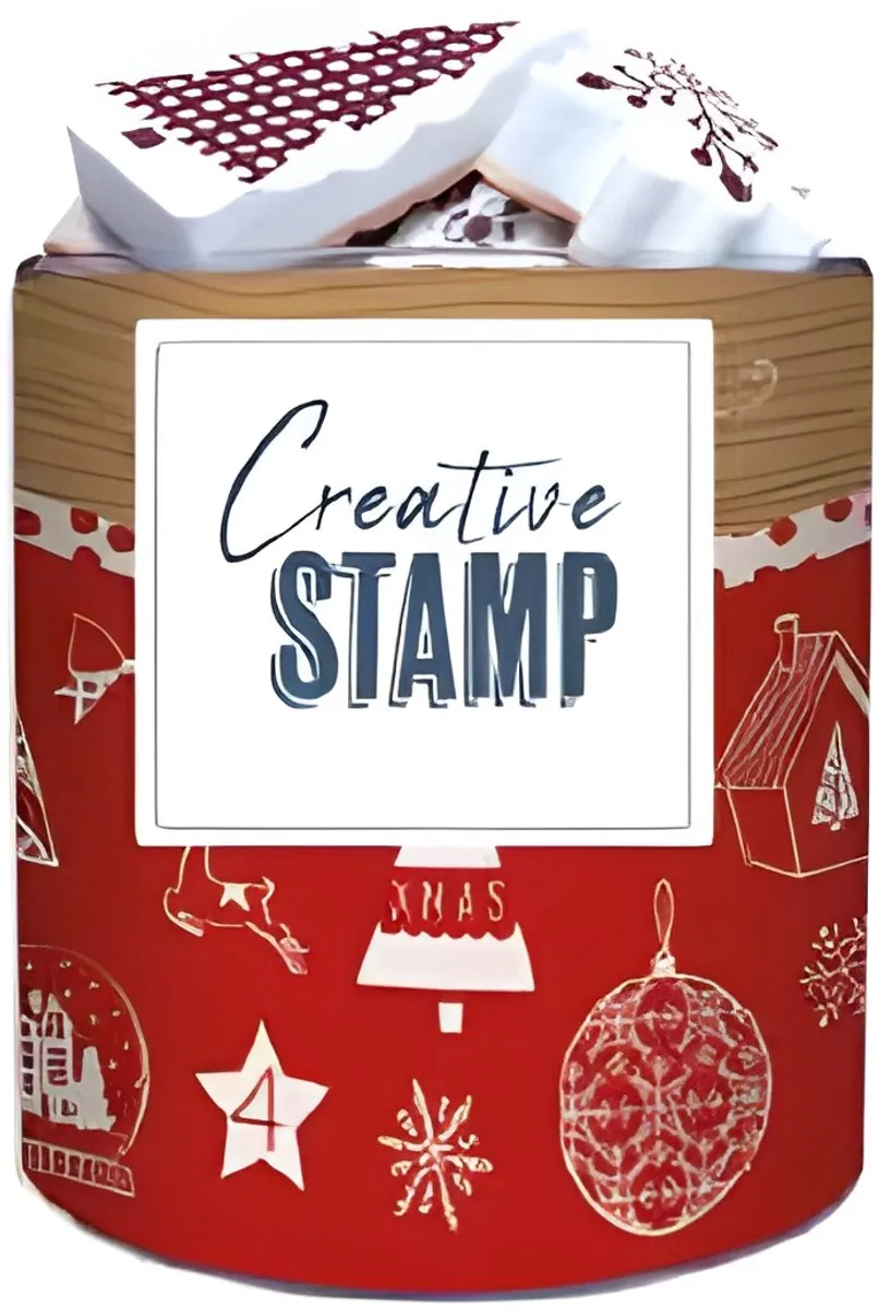Creativ Company Aladine Stempels EVA Foam Alfabet Kerst