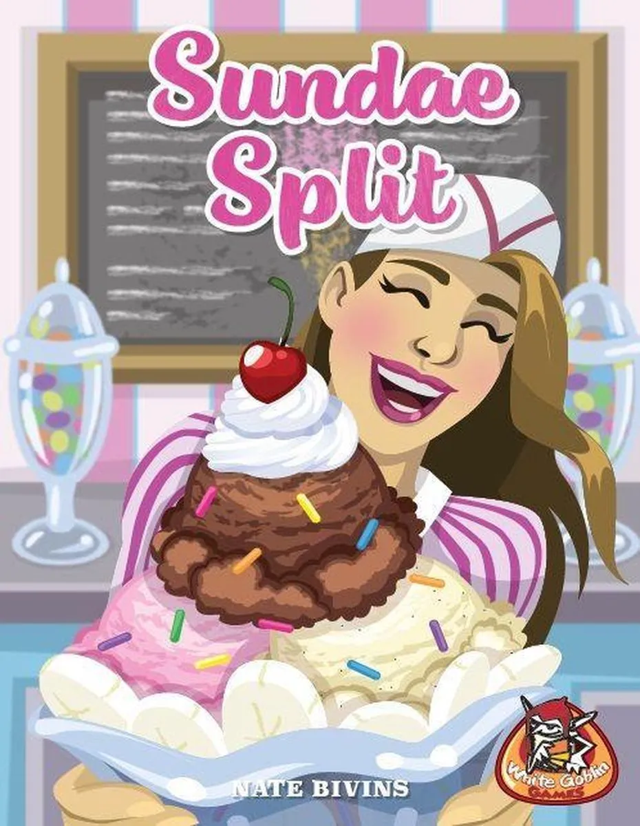 White Goblin Games Sundae Split Kaartspel - 2-4 Spelers
