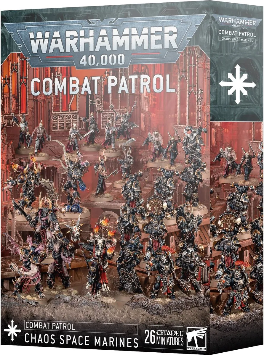 Games Workshop Combat Patrol Chaos Space Marines 26 Stuks