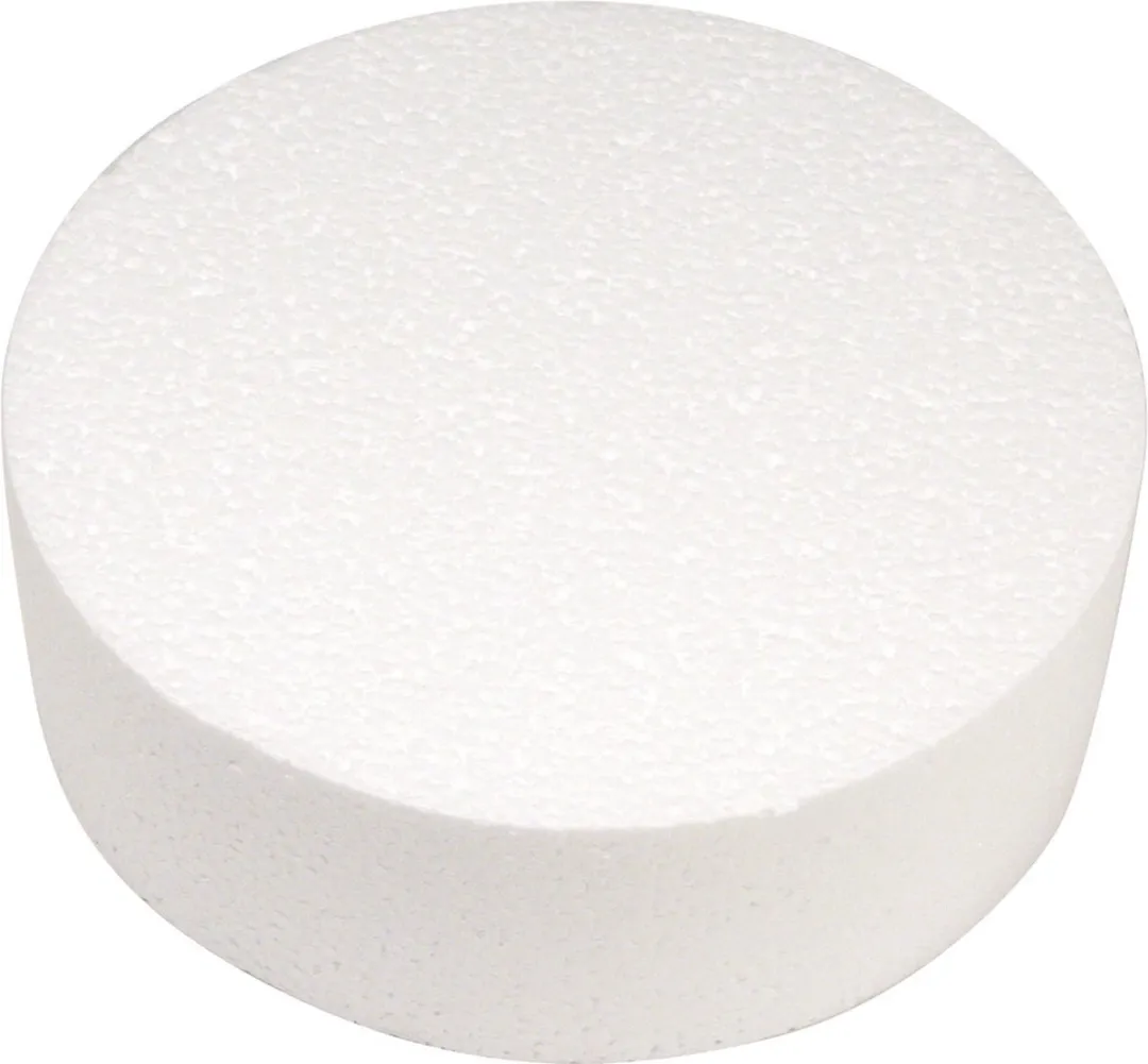 Rayher hobby Piepschuim Vormschijf 20cm x 7cm - Wit
