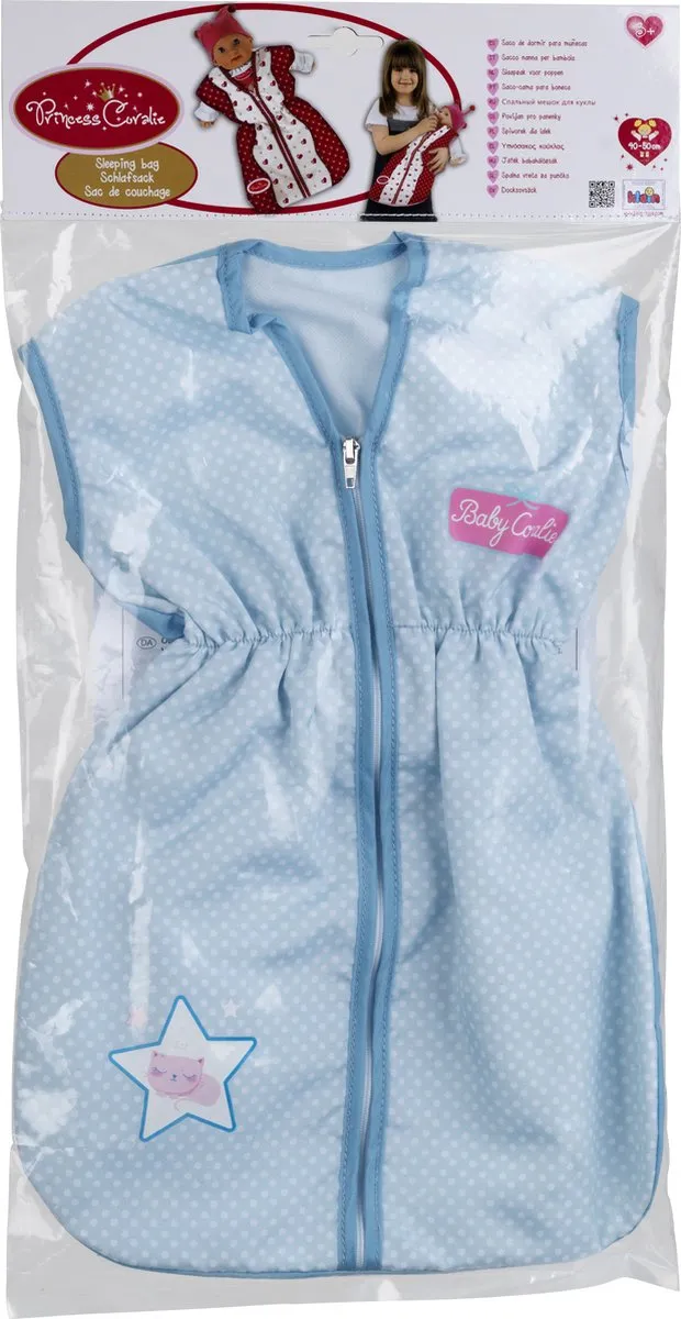Klein Toys Princess Coralie Poppen Slaapzak 1601 - Roze