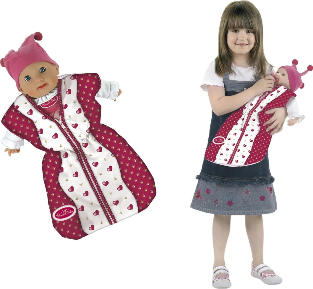 Klein Toys Princess Coralie Poppen Slaapzak 1601 - Roze