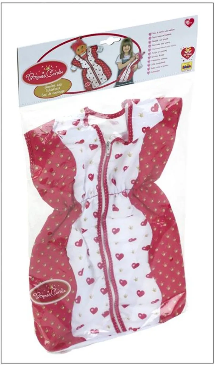 Klein Toys Princess Coralie Poppen Slaapzak 1601 - Roze