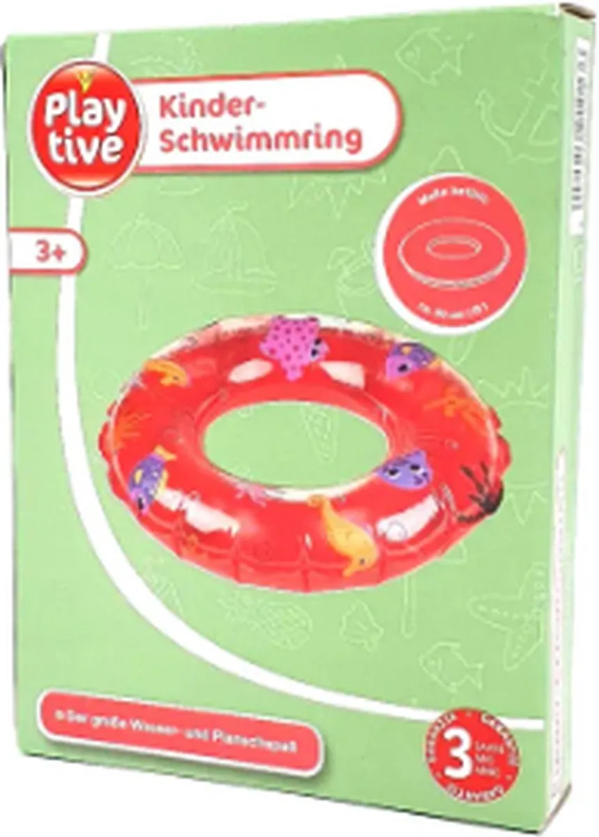 Rubo Toys Lief! Zwemring Girl 50cm - Roze - afbeelding 4 van 4
