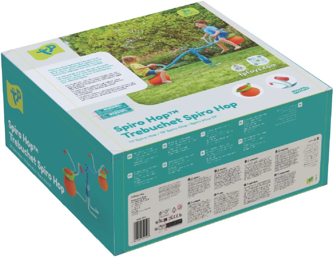 TP Toys Spiro Hop Wipwap - Blauw