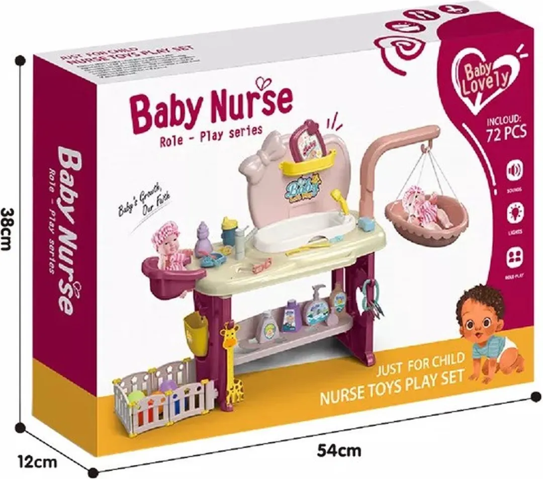 Baby verzorgingsset, Dokter speelset