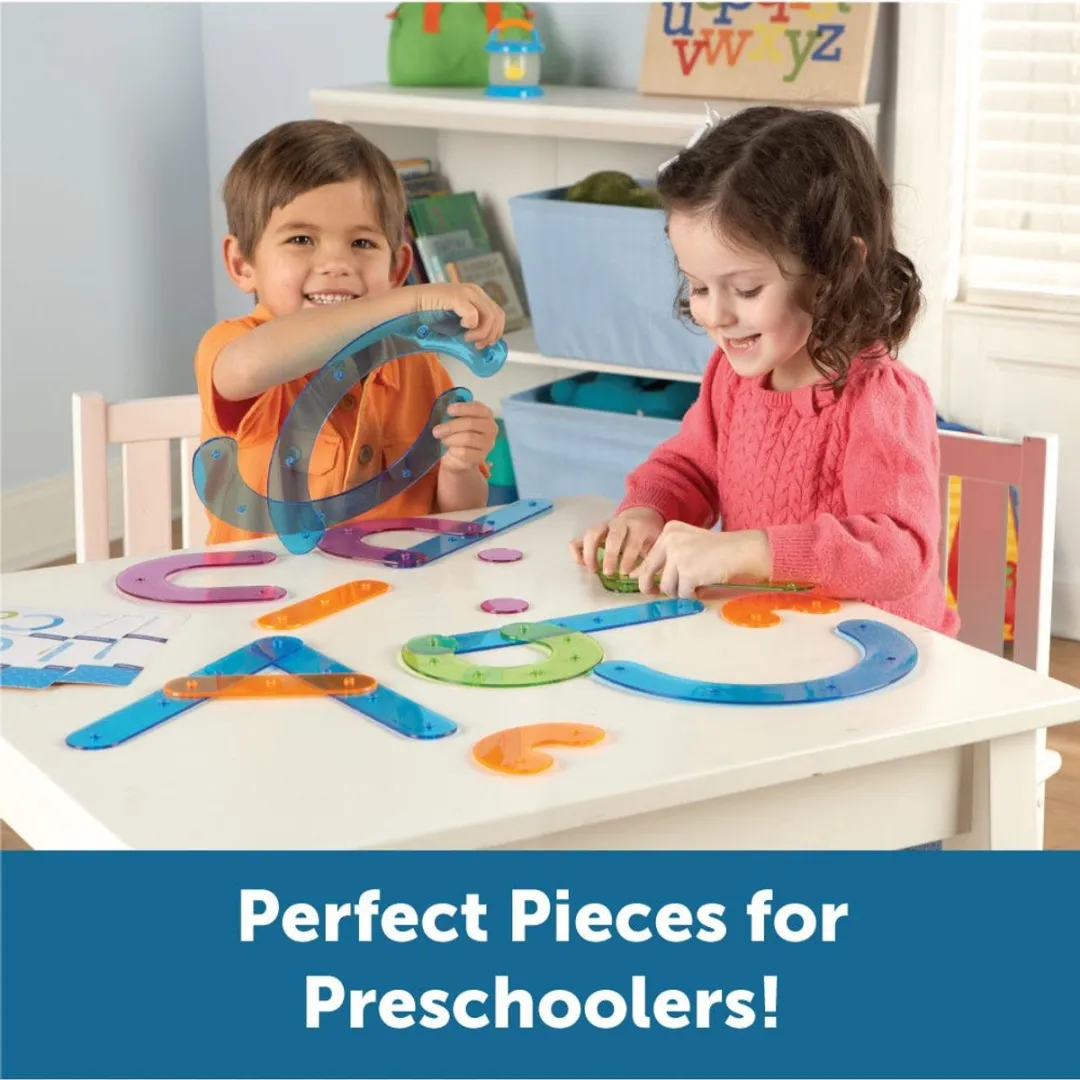 Learning Resources Alfabet Bouwset - 73 Stukken - Multicolor