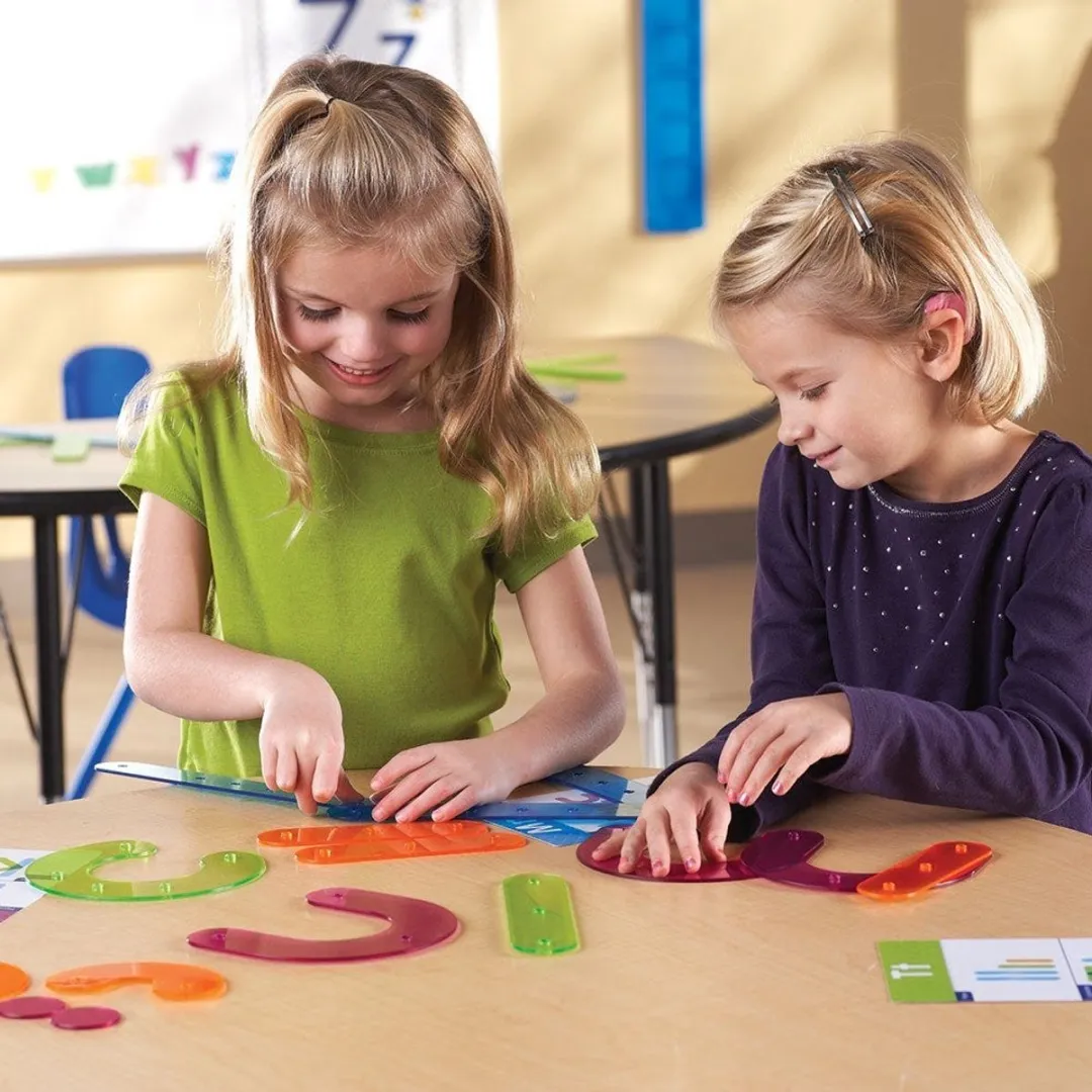 Learning Resources Alfabet Bouwset - 73 Stukken - Multicolor - afbeelding 6 van 6