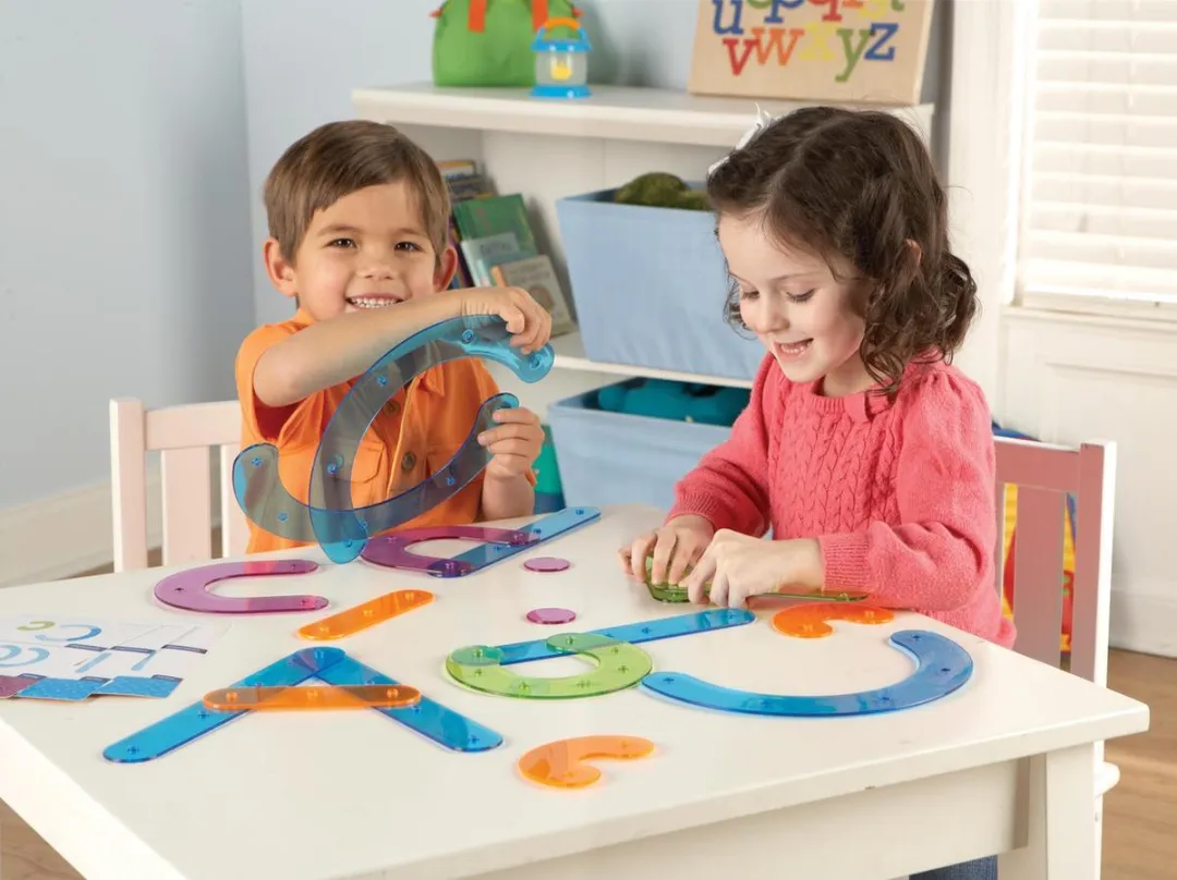 Learning Resources Alfabet Bouwset - 73 Stukken - Multicolor