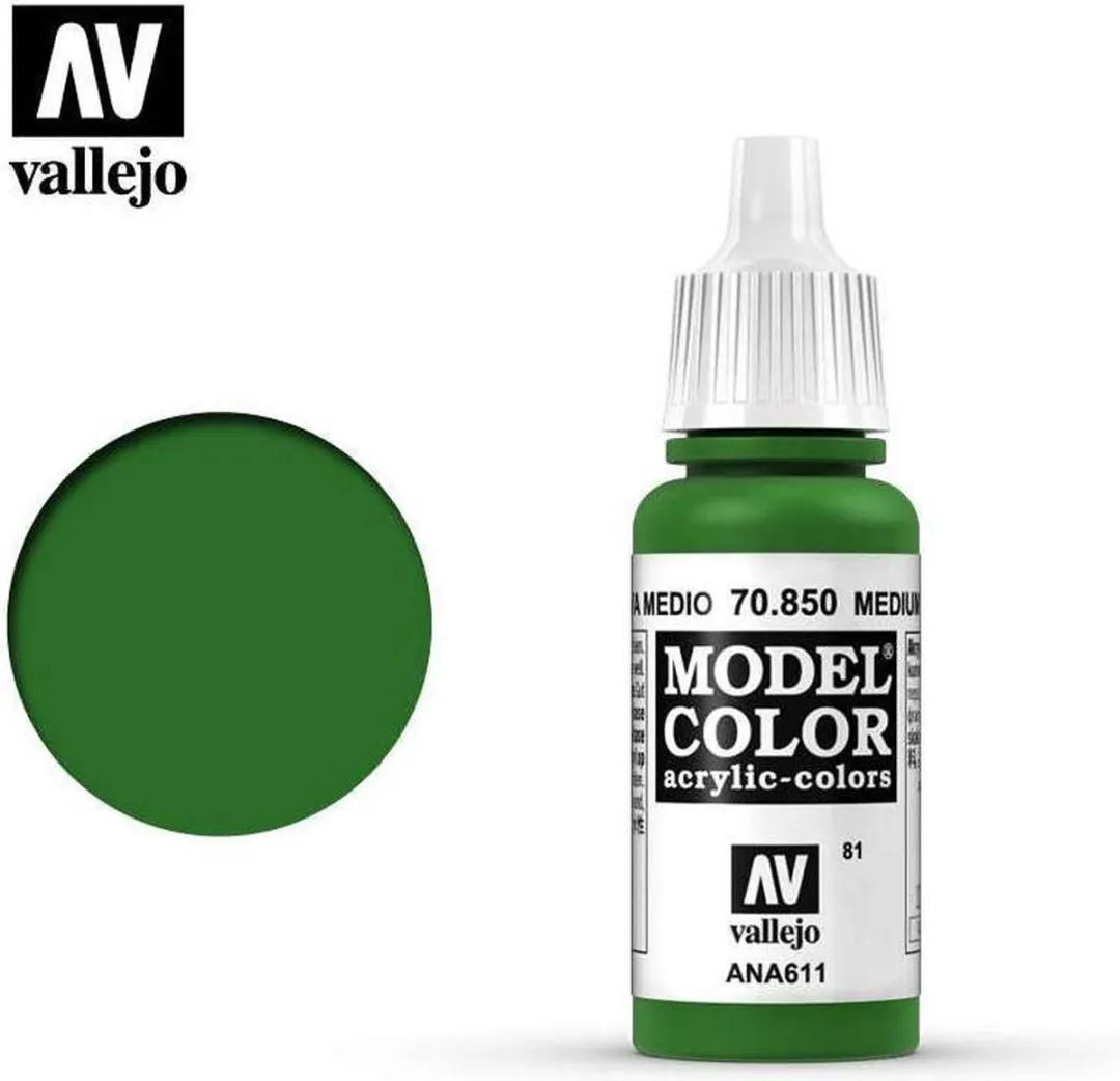 Vallejo Model Color Medium Olive Acrylverf 17ml