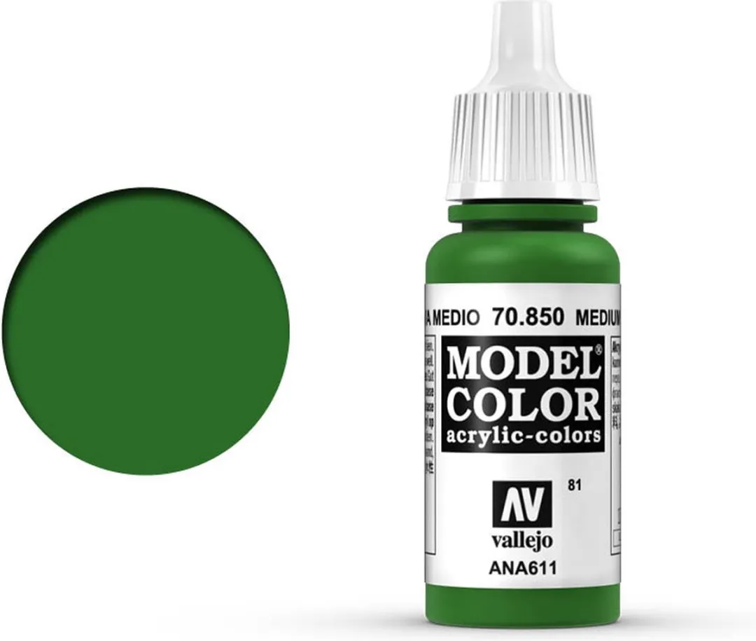 Vallejo Model Color Medium Olive Acrylverf 17ml