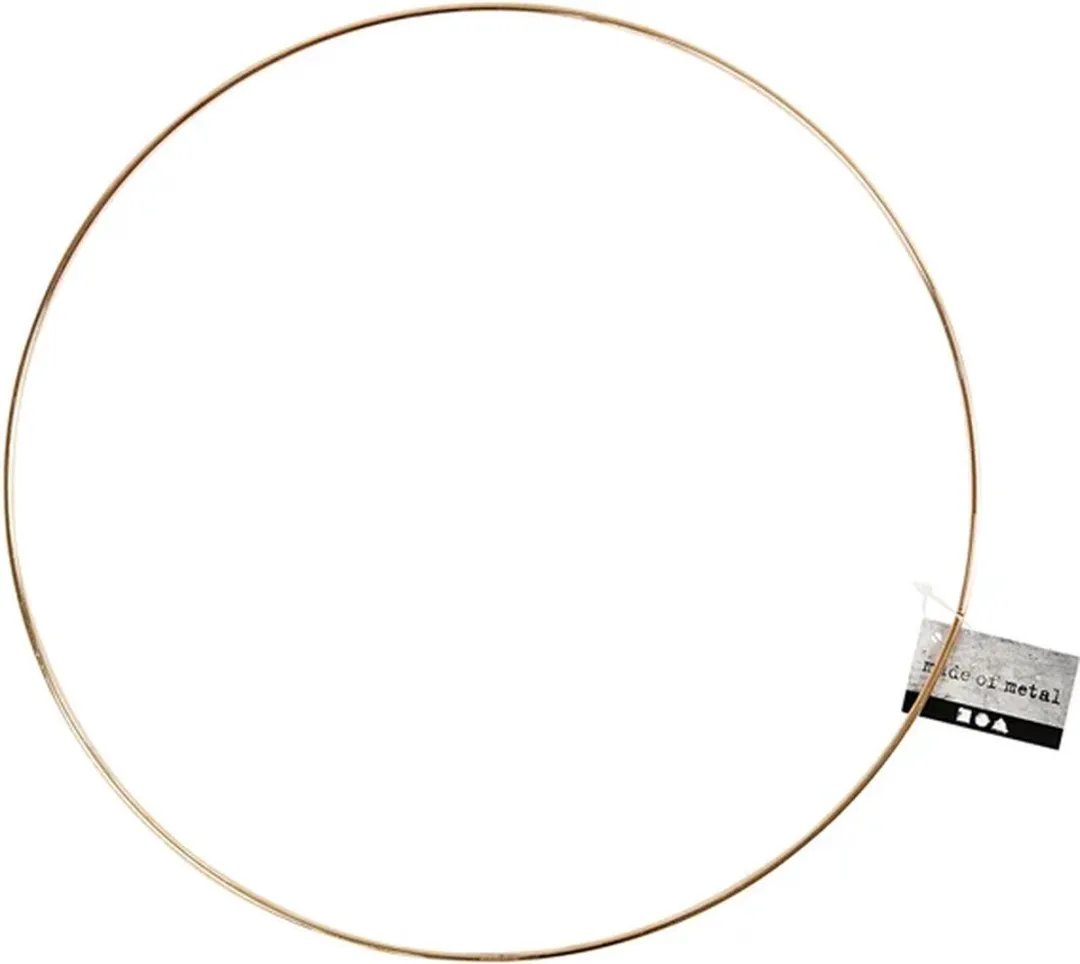 Creativ Company Metalen Ring 30cm - Goud