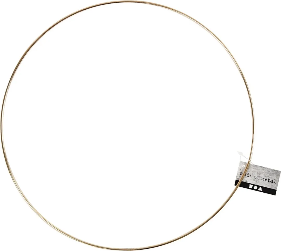 Creativ Company Metalen Ring 30cm - Goud
