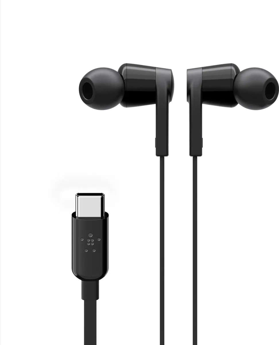 Belkin ROCKSTAR In-Ear Oordopjes G3H0002BTBLK - Zwart