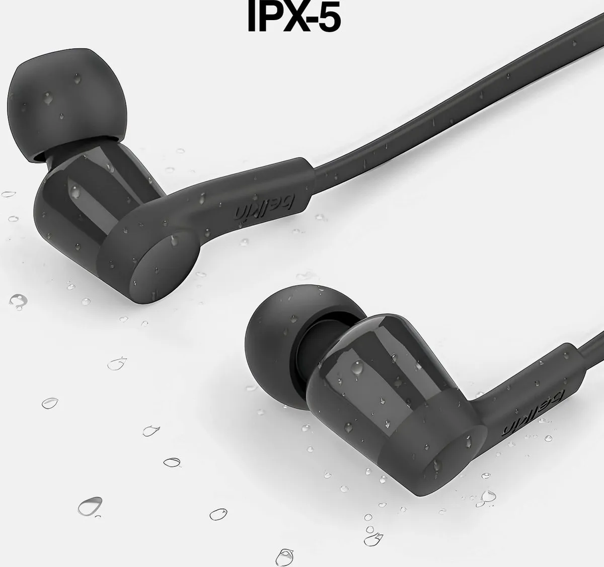 Belkin ROCKSTAR In-Ear Oordopjes G3H0002BTBLK - Zwart