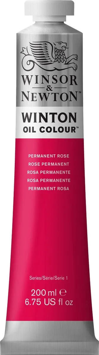 Winsor & Newton Winton Olieverf Permanent Rose 200ml