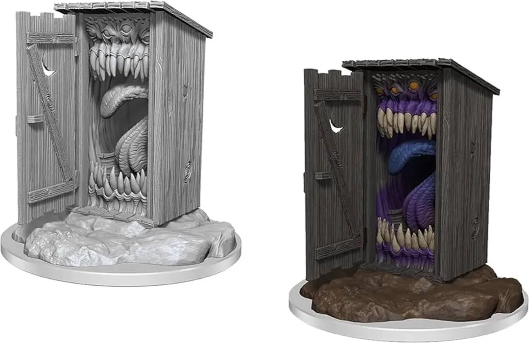 Wizkids D&D Nolzur's Marvelous Miniatures Giant Mimic - Licht Grijs