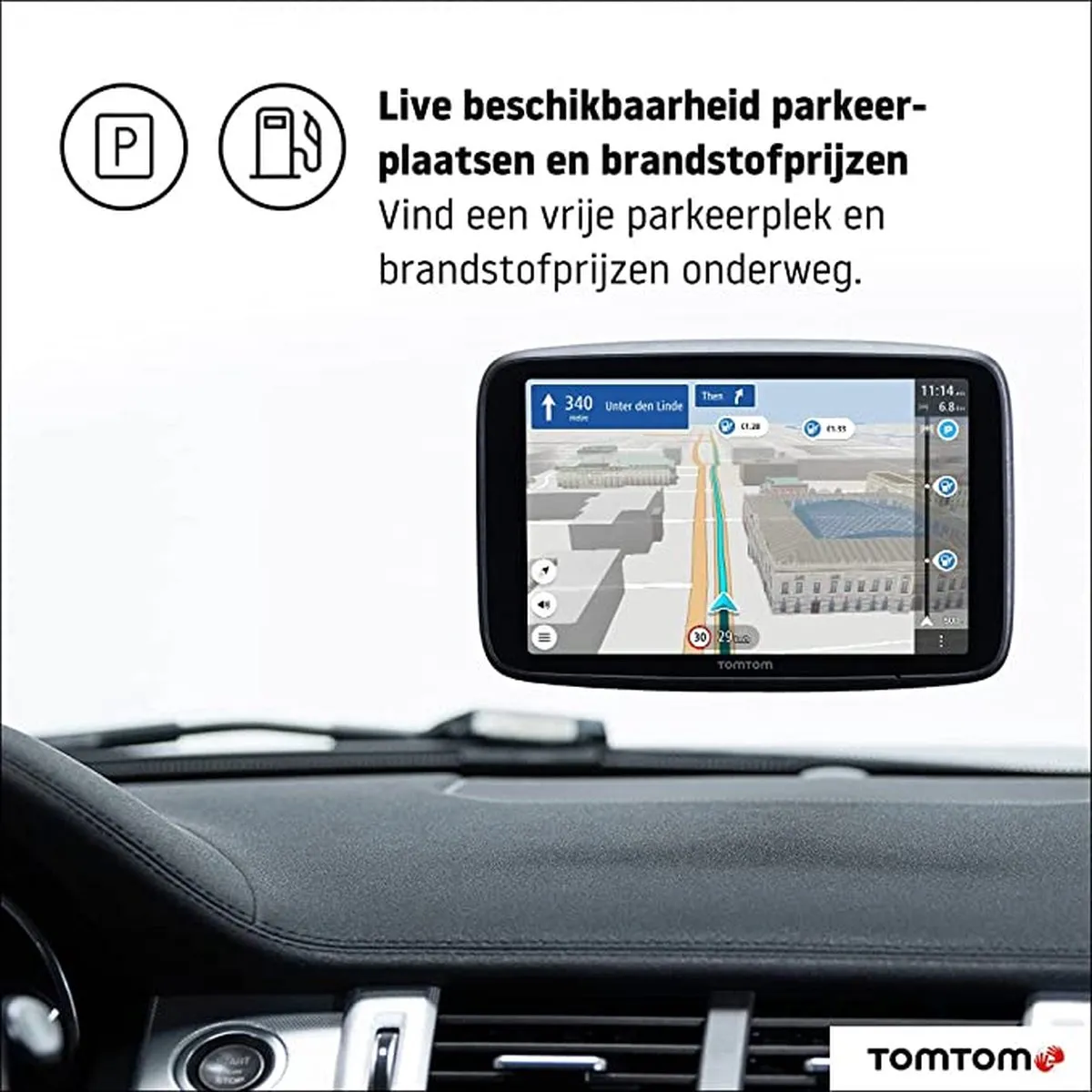TomTom GO Discover 5 Autonavigatie - Wereldkaarten - afbeelding 6 van 6