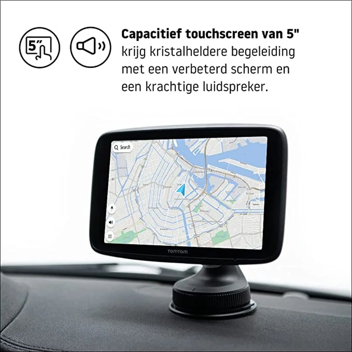TomTom GO Discover 5 Autonavigatie - Wereldkaarten