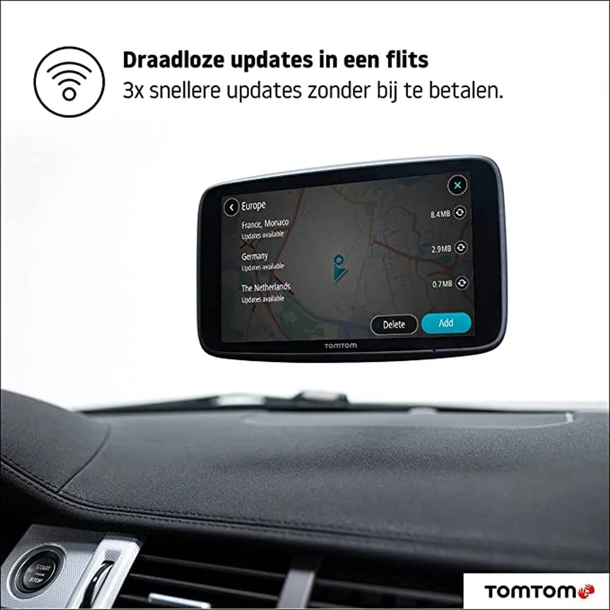 TomTom GO Discover 5 Autonavigatie - Wereldkaarten