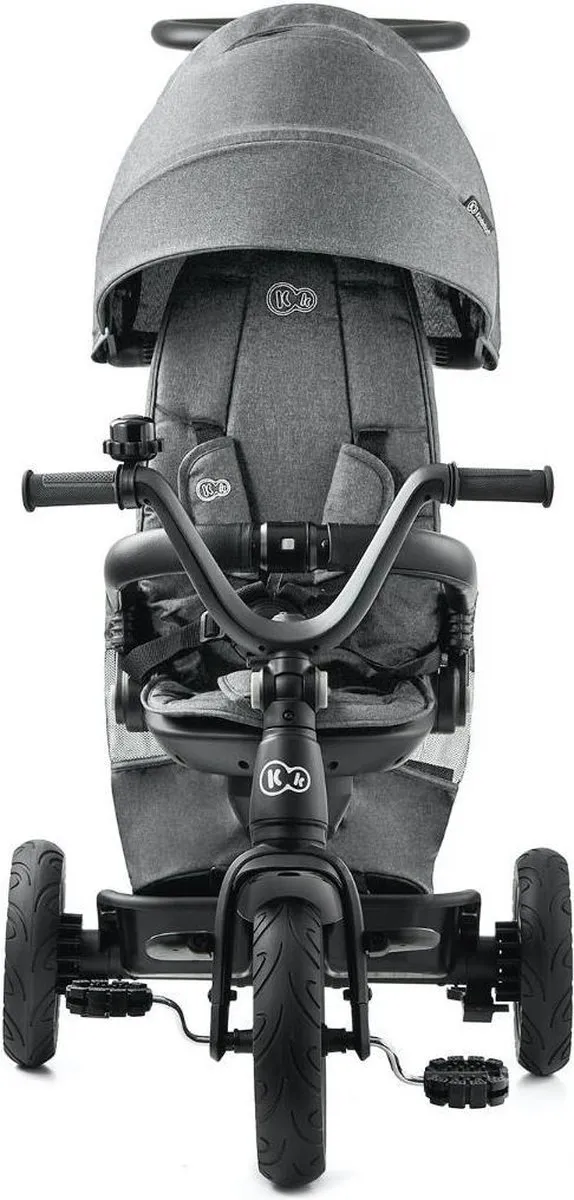 KinderKraft EASYTWIST Driewieler - Grijs